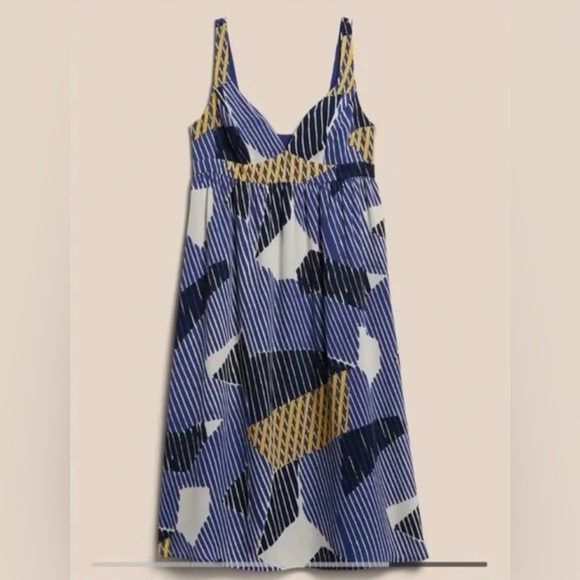 NWOT Banana Republic Factory Empire Waist Dress - Picture 2 of 3